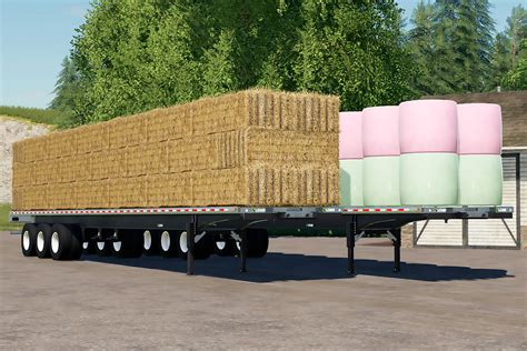 Bale platform (autoload) v1 fs19 farming simulator 19 mod small bales autoload net auto load trailer all types of 2019 pack 3 hay wagon. . Fs19 autoload semi trailer